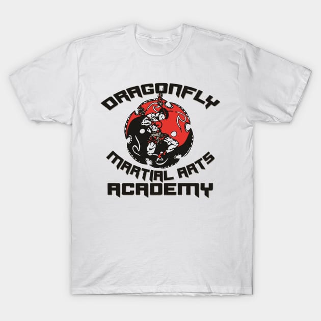 Dragonfly School Of Martial Arts T-Shirt by brandongan48